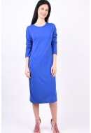 Dress Vero Moda Curve Vmmusic Deep Beaucup Blue